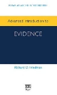 Abbildung von: Advanced Introduction to Evidence - Edward Elgar Publishing