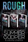 Cover: Rough: Books 5-7 (An MC Biker Second Chance Romance) - Lovy Books Ltd
