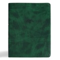 Cover: CSB Men of Character Bible, Revised and Updated, Forest Leathertouch, Indexed - Holman Bible Publishers