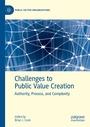 Cover: Challenges to Public Value Creation - Palgrave Macmillan