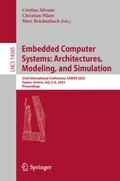 Cover: Embedded Computer Systems: Architectures, Modeling, and Simulation - Springer