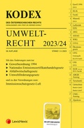 Cover: KODEX Umweltrecht 2023/24 - inkl. App - LexisNexis Verlag ARD ORAC GmbH