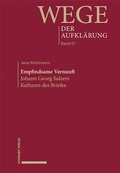 Cover: Empfindsame Vernunft - Schwabe Verlagsgruppe AG Schwabe Verlag