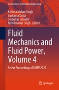 Cover: Fluid Mechanics and Fluid Power, Volume 4 - Springer