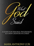 Cover: What God Said - Publication Consultants