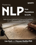 Cover: Mastering NLP from Foundations to LLMs - Packt Publishing