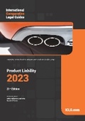 Cover: International Comparative Legal Guide - Product Liability 2023 2023 - Global Legal Group Ltd