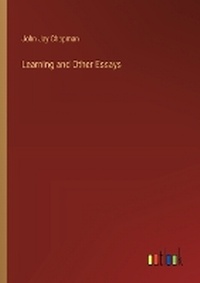 Enlarge image Cover: Learning and Other Essays - Outlook Verlag