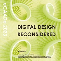 Enlarge image Cover: Digital Design Reconsidered - Volume 2 - Proceedings of the eCAADe 2023 conference