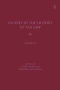 Cover: Studies in the History of Tax Law, Volume 11 - Hart Publishing