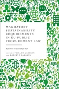 Cover: Mandatory Sustainability Requirements in EU Public Procurement Law - Hart Publishing