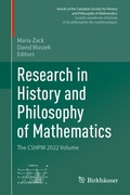 Cover: Research in History and Philosophy of Mathematics - Birkh&auml;user