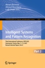 Cover: Intelligent Systems and Pattern Recognition - Springer