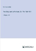 Cover: Two Boys and a Fortune; Or, The Tyler Will - Megali Verlag