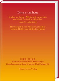 Abbildung von: Discere et militare - Harrassowitz Verlag