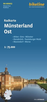 Abbildung von: Radkarte Münsterland Ost (RK-NRW02) - Esterbauer