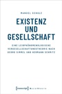Cover: Existenz und Gesellschaft - transcript