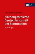 Cover: Kirchengeschichte Deutschlands seit der Reformation - UTB