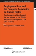Cover: Employment Law and the European Convention on Human Rights - Wolters Kluwer