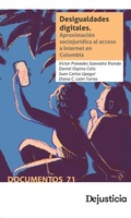 Cover: Desigualdades digitales - Dejusticia
