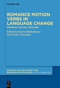 Cover: Romance motion verbs in language change - De Gruyter