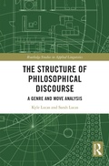 Cover: The Structure of Philosophical Discourse - Taylor & Francis
