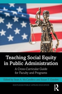 Enlarge image Cover: Teaching Social Equity in Public Administration - Routledge