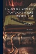 Cover: Leopold Komperts Saemtliche Werke microform - Legare Street Press
