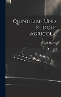 Cover: Quintilian Und Rudolf Agricola - Legare Street Press