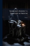 Cover: 'Annulus Rufini'. I. Sententiae Sextiae - Nabu Press