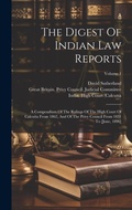 Cover: The Digest Of Indian Law Reports - Legare Street Press