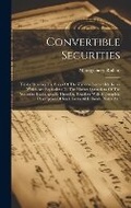 Cover: Convertible Securities - Legare Street Press