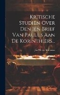 Bild: Kritische Studien Over Den 1en Brief Van Paulus Aan De Korinthiers... - Legare Street Press