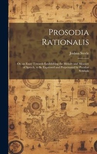 Enlarge image Cover: Prosodia Rationalis - Legare Street Press