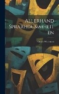 Cover: Allerhand Sprarhdummheiten - Legare Street Press