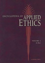 Cover: Encyclopedia of Applied Ethics - Academic Press