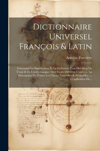 Abbildung von: Dictionnaire Universel Francois & Latin - Legare Street Press
