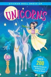 Enlarge image Cover: Unicorns Sticker Doll Dress-Up Book - Peter Pauper Press