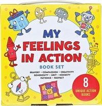 Enlarge image Cover: My Feelings in Action (8 Books to Help Your Child Process Their Emotions; (Bravery, Compassion, Creativity, Generosity, Grit, Honesty, Patience, Respect) - Peter Pauper Press