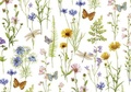 Cover: Wildflower Garden Note Cards (14 Cards, 15 Self-Sealing Envelopes) - Peter Pauper Press