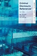 Cover: Criminal Disclosure Referencer - Bloomsbury Professional