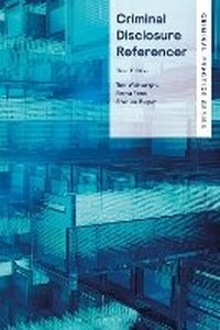 Enlarge image Cover: Criminal Disclosure Referencer - Bloomsbury Professional