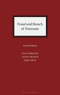 Cover: Fraud and Breach of Warranty - Bloomsbury Professional