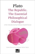 Cover: The Republic: The Essential Philosophical Dialogue (Concise Edition) - Flame Tree Publishing