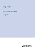 Cover: Miscellaneous Poems - Megali Verlag