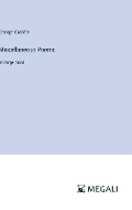 Cover: Miscellaneous Poems - Megali Verlag
