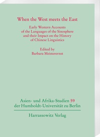 Abbildung von: When the West meets the East - Harrassowitz Verlag