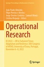 Cover: Operational Research - Springer