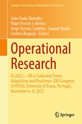 Cover: Operational Research - Springer