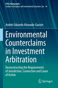 Abbildung von: Environmental Counterclaims in Investment Arbitration - Springer